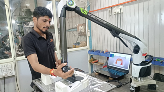 Portable CMM Machine on Rent, Part & Fixture Inspection Services