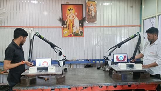 Portable CMM Machine on Rent, Part & Fixture Inspection Services