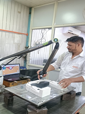 CMM Machine Rental Services, Portable CMM Machine on Rent, Part & Fixture Inspection Services